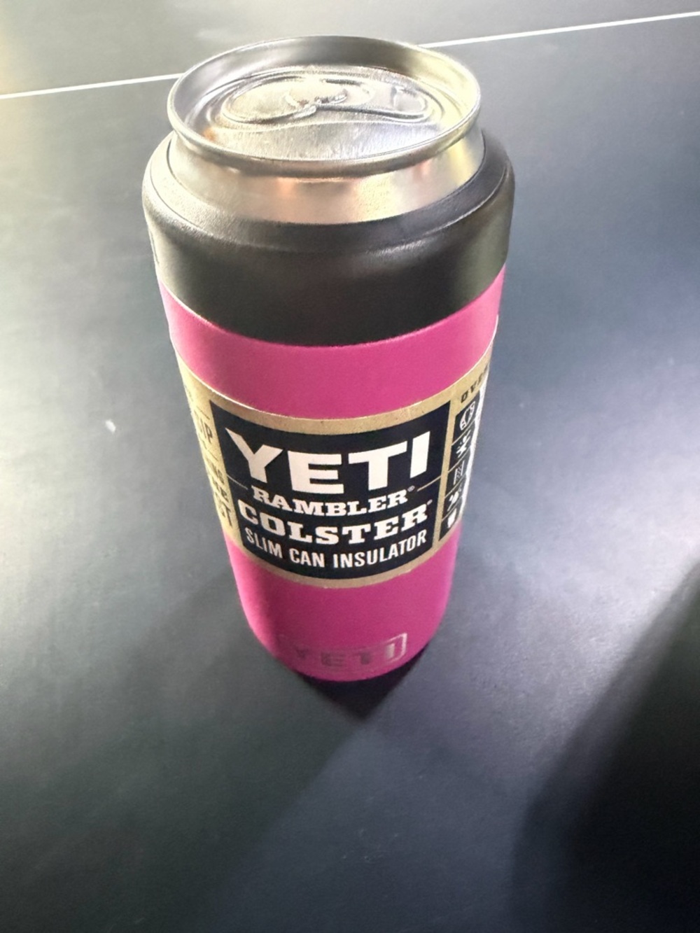 Yeti Rambler Slim Can Colster - NWT PRICKLY PEAR PINK - RETIRED COLOR RARE